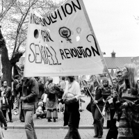 Feminist demonstration in 1973
